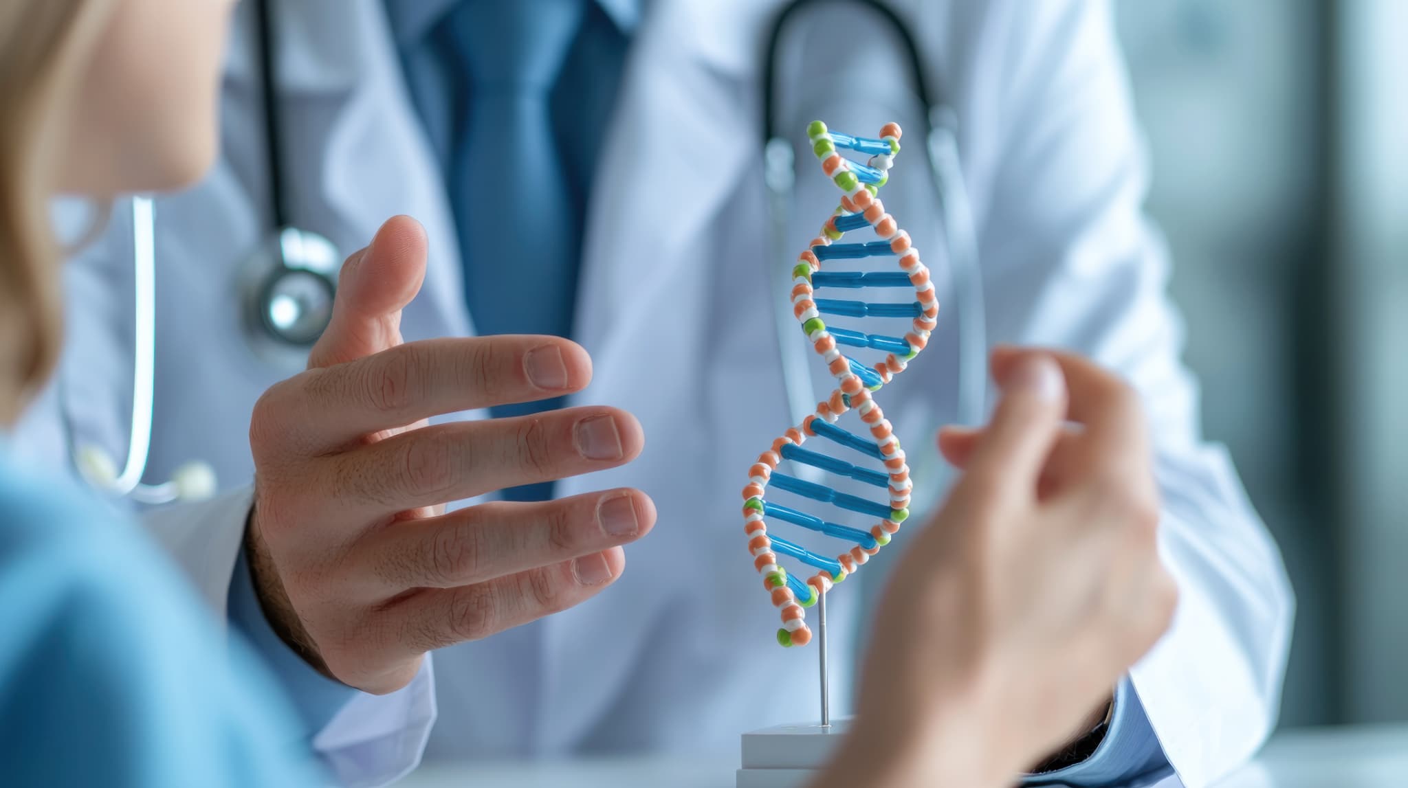 子どもの歯並びが悪くなる原因として遺伝的要因があることを説明するイメージ