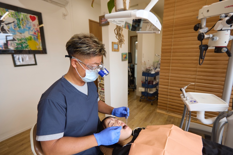 痛みに配慮した優しい治療