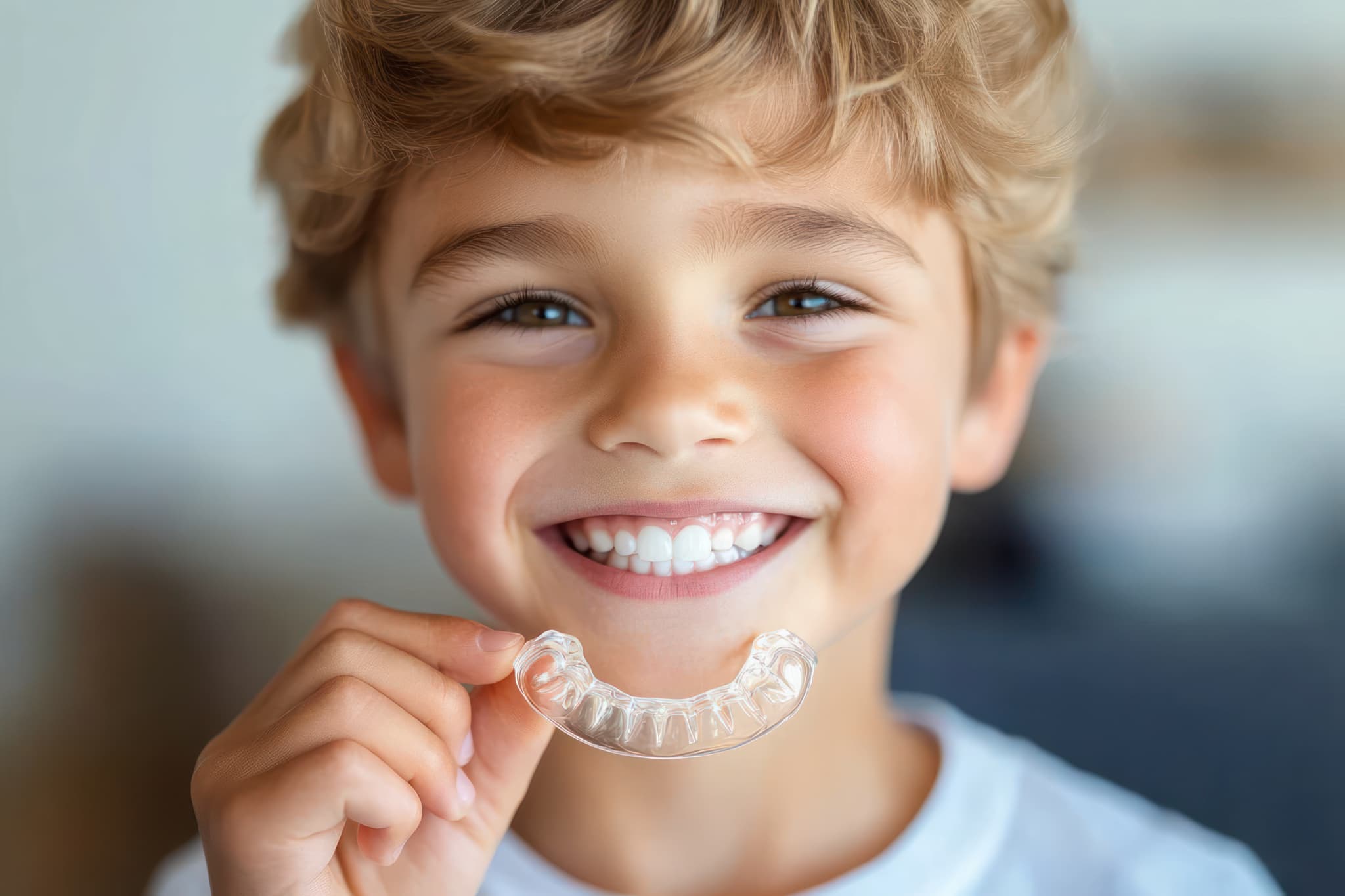 歯ぎしり対策でナイトガードを付けることになった子ども